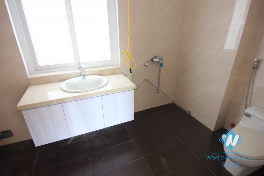 French style, unfurnished house for rent in To Ngoc Van, Tay Ho, Ha noi